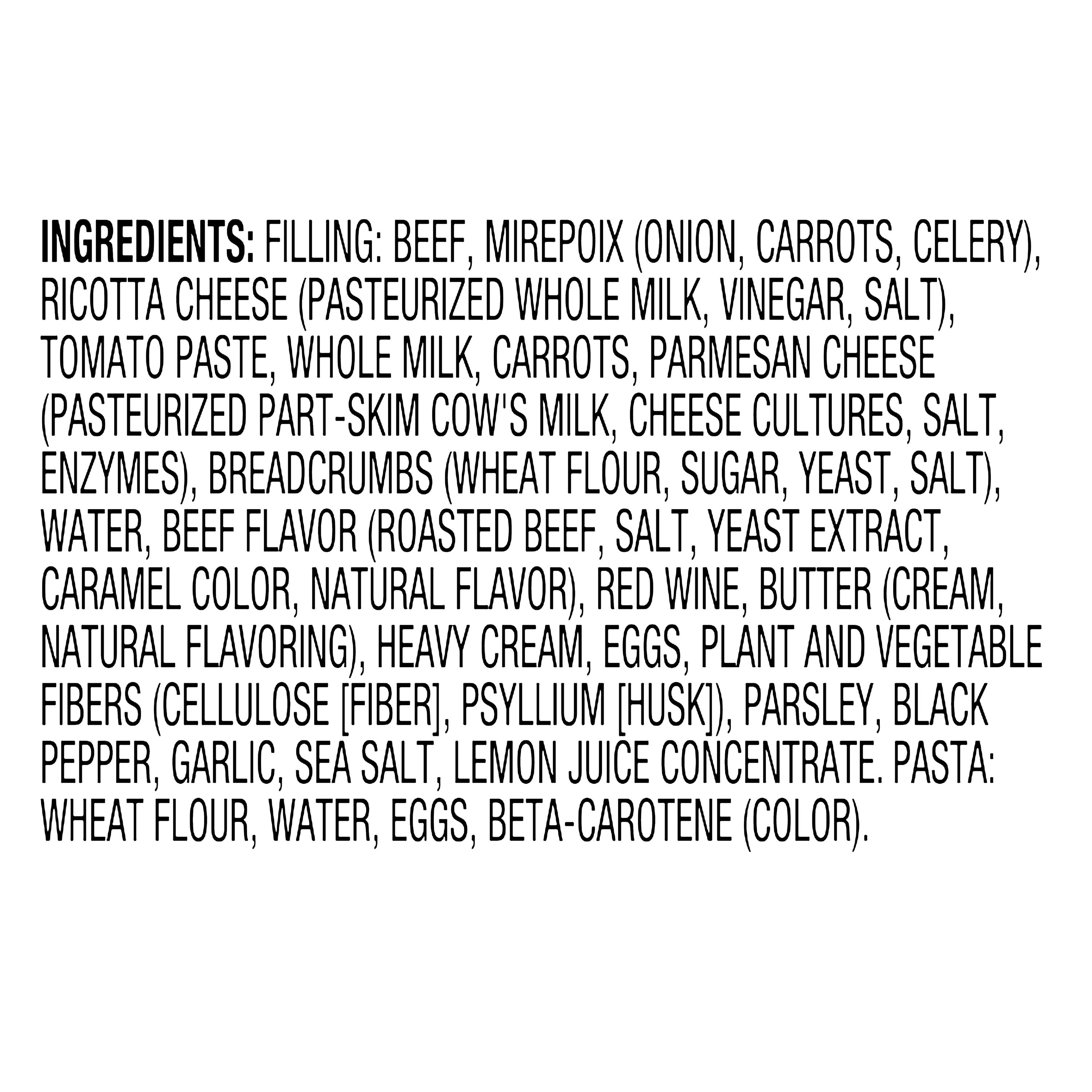 Marketside Italian Style Beef Ravioli, Fresh Artisanal Pasta, 9 oz