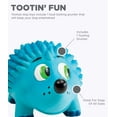 thumbnail image 4 of Outward Hound Tootiez Grunting Hedgehog Dog Toy, Blue, Large, 4 of 6