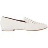 Donald J Pliner Honey Off-White Woven Leather