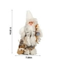 thumbnail image 3 of LEFTHIGH Home Santa Claus Figurines 18inch Christmas Standing Santa Claus Doll Xmas Santa Claus Statue for Christmas Window Display Scene Home Desktop Decoration Xmas Home Decor, 3 of 7