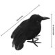 thumbnail image 3 of 1/3/6 Animal modelo pluma simulación negro cuervo adornos decoraciones de Halloween, 3 of 3