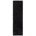 thumbnail image 3 of Safavieh Athens Talia Solid Shag Runner Rug, Black, 2'3" x 8', 3 of 11