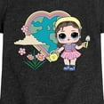 thumbnail image 3 of LOL Surprise! Dolls - Grow Grrrl Hearts the Earth - Toddler & Youth Girls Short Sleeve Graphic T-Shirt, 3 of 5