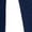 Blue, variant on Womens Crinkled Textured Capri Pants Elastic Waist Straight Leg Pants