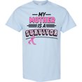 thumbnail image 3 of Inktastic My Mother is a Survivor Breast Cancer Awareness T-Shirt, 3 of 5