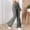 hwj# Grey227, variant on Huowey Yoga Pants Women Bell Bottoms Fashion Solid Solid Slim Fit Stretch Leggings High Waist Tummy Control Bootcut Bell Bottom Comfy Flared Gym Workout Trousers,Black,L