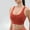 Orange, variant on High Support Sports Bras for Women, Padded Seamless High Impact Support Underwear Racerback Sports Bras for Women Fitness Quick-Drying Shockproof Vest Running Bra