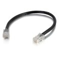 thumbnail image 1 of 12 ft. Cat6 Non-Booted Unshielded-UTP Ethernet Network Patch Cable - Black, 1 of 1
