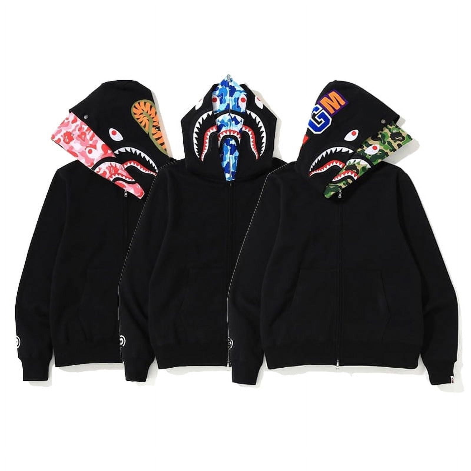 Bape double shark sale