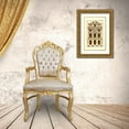 thumbnail image 3 of Deneufforge 13x18 Gold Ornate Wood Framed with Double Matting Museum Art Print Titled - Architectural Facade II, 3 of 4