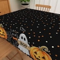 thumbnail image 4 of Tchckioa Halloween Black Tablecloth 60x84 Inch,Rectangle Waterproof Table Cover for Kitchen Dining Decor, 4 of 6