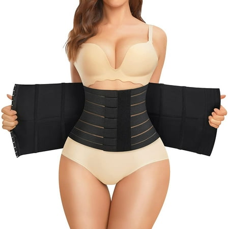 

MOLUTAN Women s Postpartum Belly Waist Trainer Shapewear Postnatal Support Girdles C Section Belly Band Tummy Control
