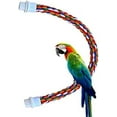 thumbnail image 2 of Jkshop 30" Bird Perch Rope Bungee Bird Toys fit Bigger Macaws, 2 of 6