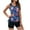 A, variant on Edvintorg Womens Tankini Swimsuit Tank Top Two Piece Bathing Suits with Boyshorts Womens Tummy Control Swimwear