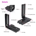 thumbnail image 3 of Placa de liberación rápida con soporte vertical en L para DJI Ronin RSC2/RS2/RS3/S, Zhiyun Weebill S, 3 of 9