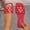Red, variant on Fasiaou Women Fashion Metallic Stud Slide Sandals Cushion Outdoor Walking Comfortable Flat Slippers Summer Casual Non Slip Support Stylish Lightweight