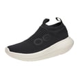 thumbnail image 1 of Zapato de recuperación OOFOS OOmy Zen Chalk Black para hombre, talla 12.5, 1 of 7