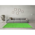 thumbnail image 3 of Ahgly Company Indoor Square Solid Green Modern Area Rugs, 8' Square, 3 of 4