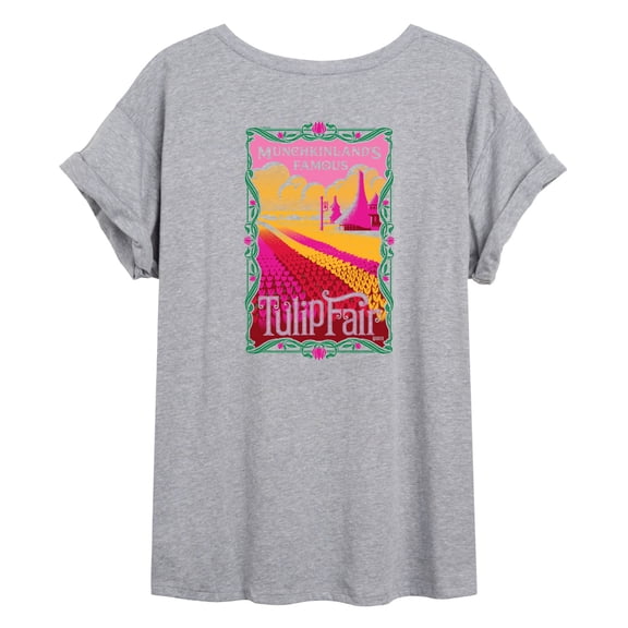 Wicked - Tulip Fair - Women's Oversized Graphic T-shirt