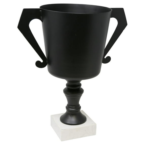 Sagebrook Home Black Metal Trophy Urn