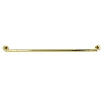 Kingston Brass DR514422 Meridian 42-Inch x 1-1/4-Inch O.D. Brass ADA Grab Bar in Polished Brass