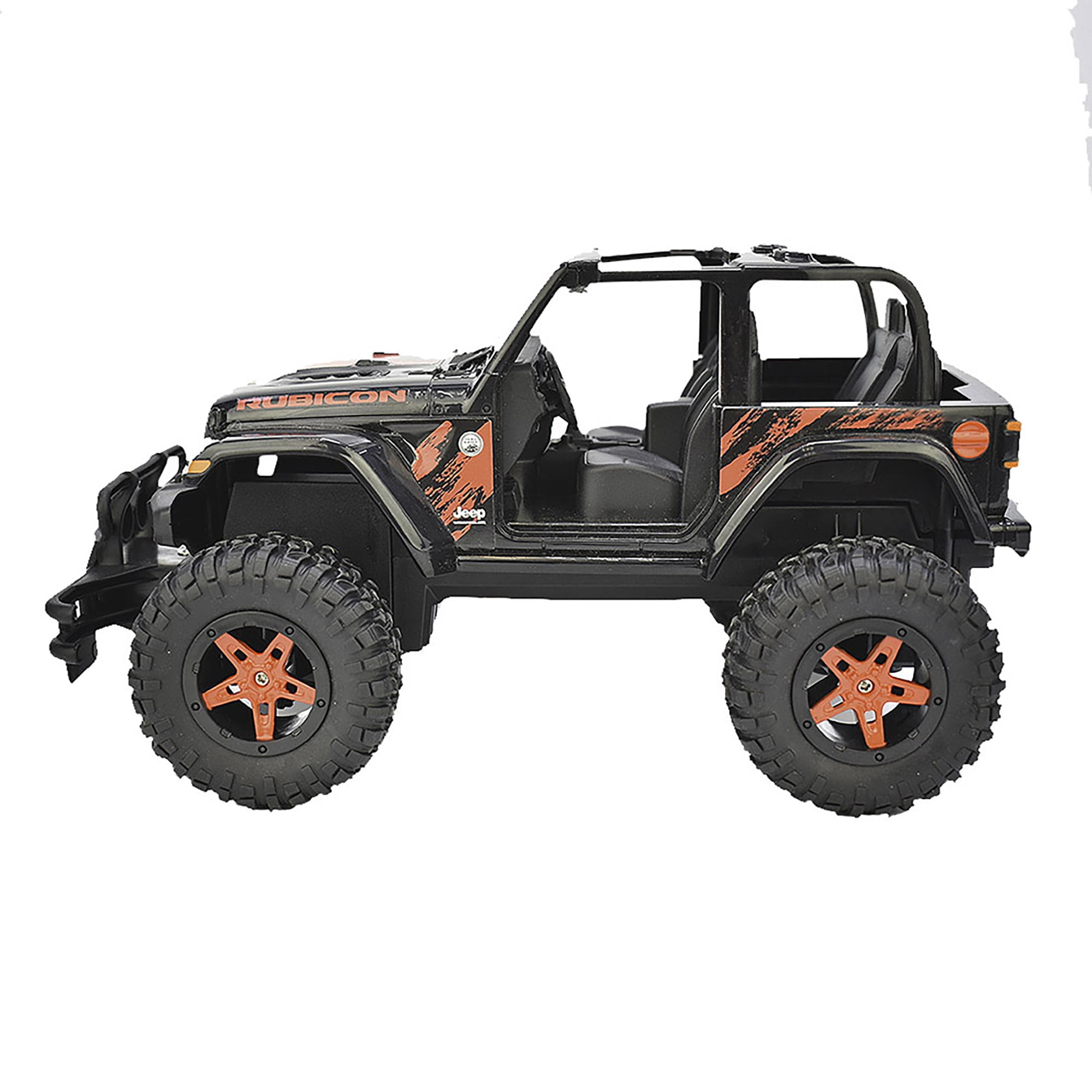 Taiyo: Jeep Wrangler Rubicon 2 Door 1:16 Scale R/C Vehicle in Black