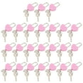 thumbnail image 3 of MasteelfCA 24pcs Small Metal Padlock Heart Shaped Padlock Mini Diary Book Lock with Keys, 3 of 7
