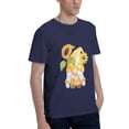 thumbnail image 2 of Bingfone Sunflower Gnomes 3 Men'S Loose Fit Short-Sleeve Pocket T-Shirt, 2 of 7