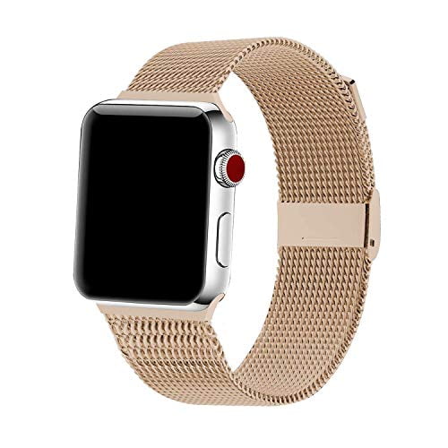 gold milanese loop apple watch 4