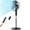 Black, variant on Qunler 16'' Pedestal Oscillating Fan with Remote Control, Stand up Fan Adjustable Height, 3-Speed, Electric Cooling Fans for Bedroom Home Office Use