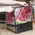 thumbnail image 7 of Honeii Watermelon Splash Realism Art Print 2 slice Toaster Cover, Two Slice Toaster Dust-proof Cover For Kitchen Small Appliance and Fingerprint Protection, 7 of 7