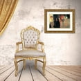 thumbnail image 3 of Klimt, Gustav 18x14 Gold Ornate Wood Framed with Double Matting Museum Art Print Titled - Schubert at the Piano II, 3 of 4