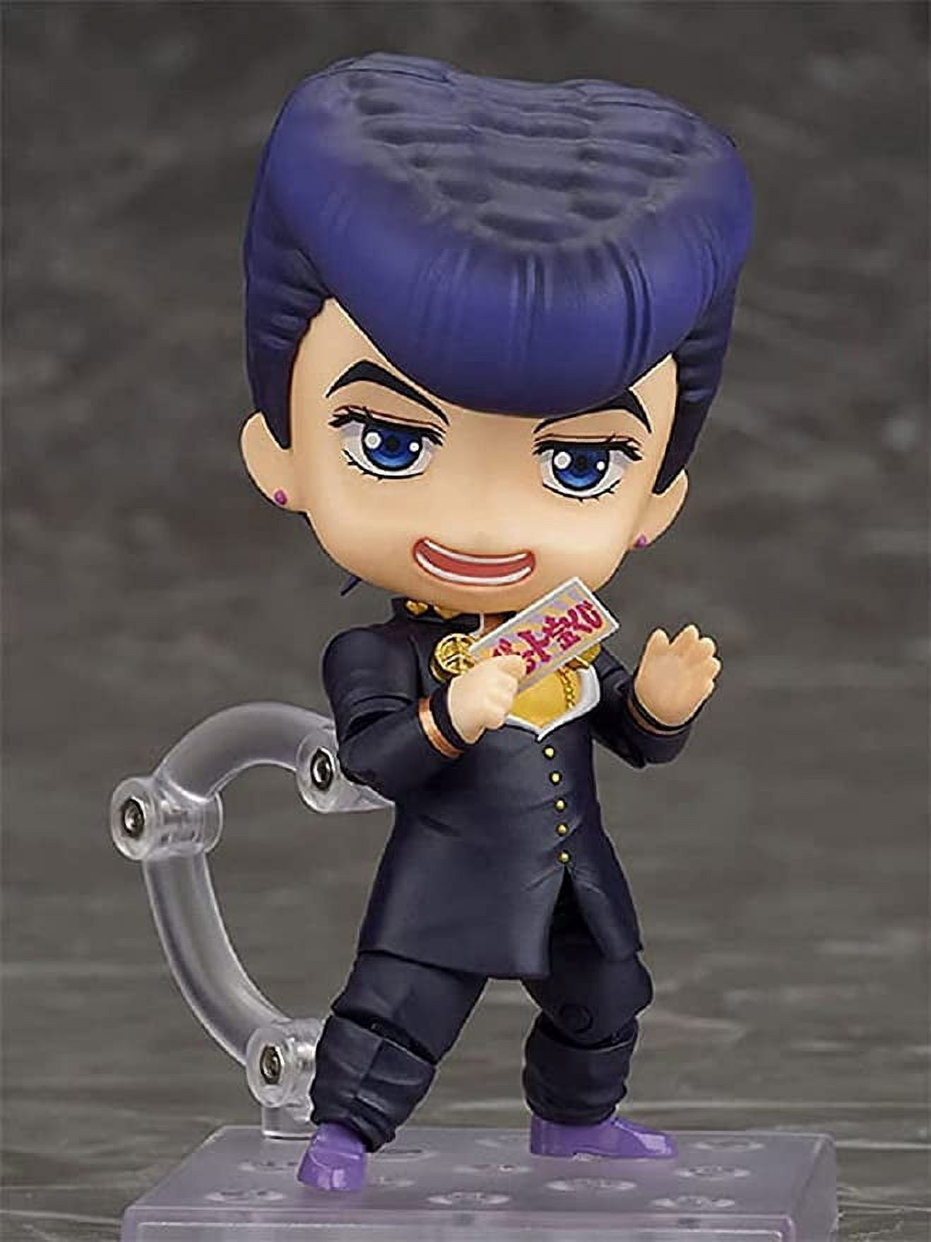 Q Version JoJo's Bizarre Adventure: Higashikata Josuke Accessories Replaceable Anime Figure Gaming Nendoroid Action Figures Desktop Figures