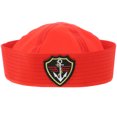 thumbnail image 1 of KAKOWELY Sombrero de marinero, accesorio para cosplay, para actuación en el escenario, sombrero de capitán, accesorio para sombrero de capitán, 1 of 5