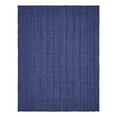 thumbnail image 3 of Unique Loom Braided Jute Collection Area Rug - Dhaka (9' x 12' Rectangle Navy Blue), 3 of 7