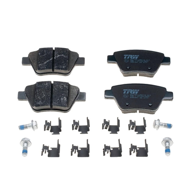Balatas Bajos Metales Beetle 2012 A 2013 Volkswagen L4 2.0L Traseras TRW .