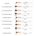 thumbnail image 3 of Shadow Pcs 15 Face Foundation Makeup Eyeliner Brush Eye Set Brush, Makeup Brush, 3 of 9