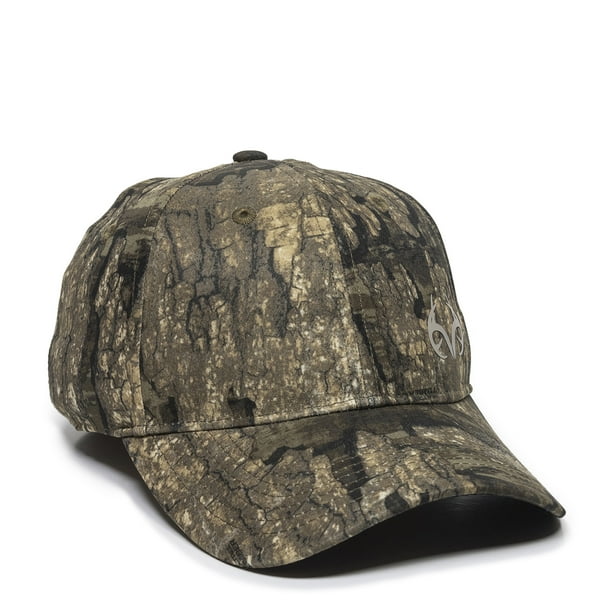 Realtree Hunting Structured Baseball Style Hat, Timber Camo