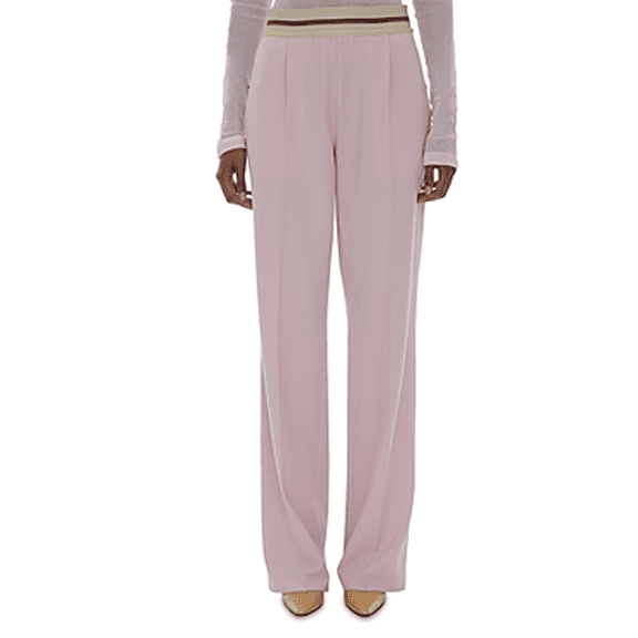 Helmut Lang LUCID PINK Women's Pull On Straight Leg Suiting Pants, US 2