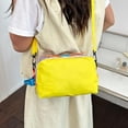 thumbnail image 5 of Crossbody Bag for Women, Lightweight Color Block Purse with Adjustable Strap, Large Capacity Casual Shoulder Handbag for Travel, Daily Commute, and Outdoor Use, 5 of 6