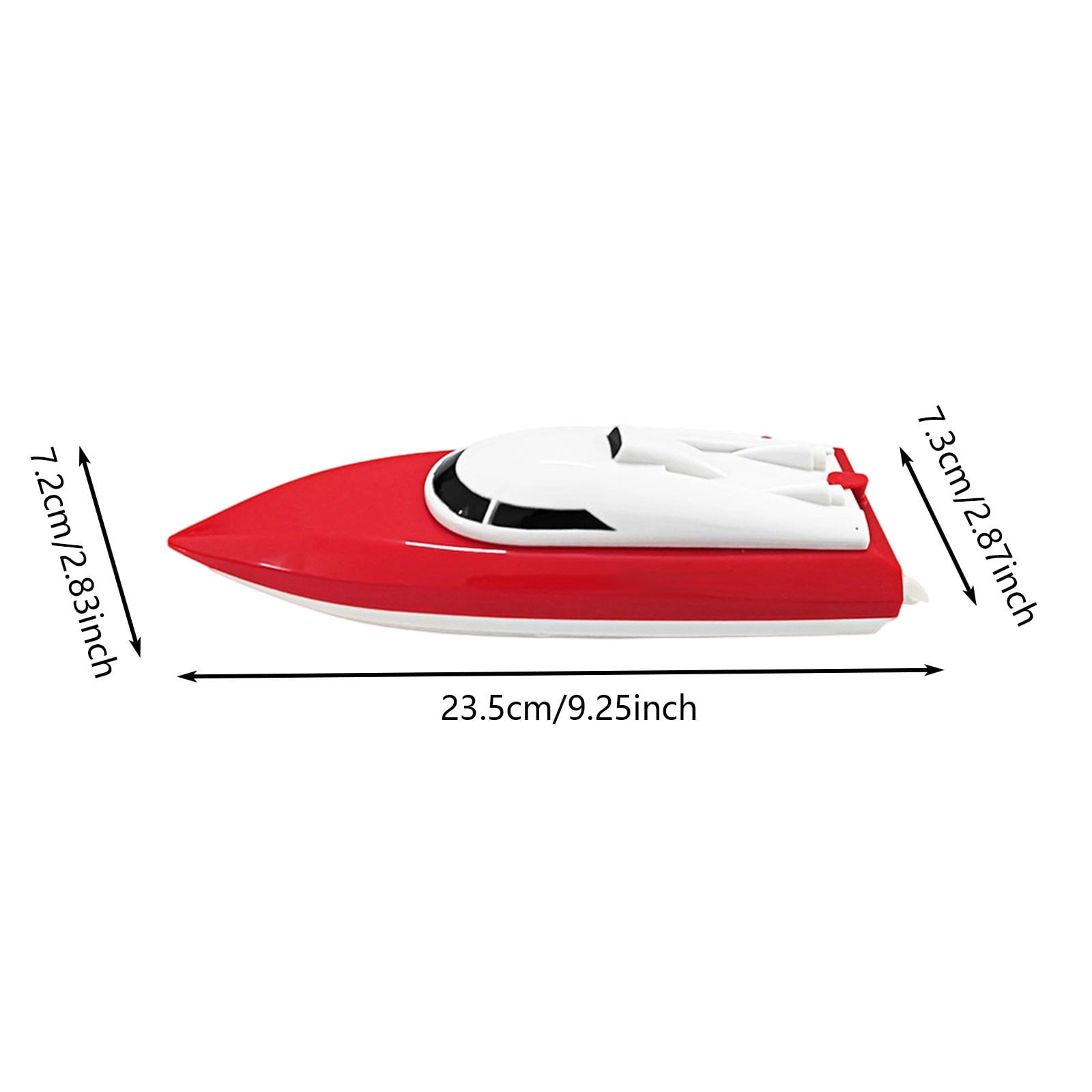 Remote Control High Speed Mini Adventure Racing Boats with Rechargeable Batteries - Water Play Toys for Outdoor