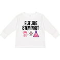 thumbnail image 3 of Inktastic Science Gift Future STEMinist Scientist for Girls Girls Long Sleeve Toddler T-Shirt, 3 of 5