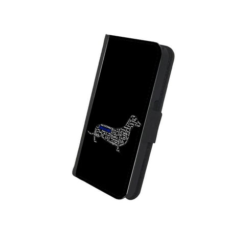 KuzmarK Samsung Galaxy S4 Wallet Case - Daschund