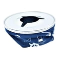 thumbnail image 4 of LOVIVER Round Ashtray Stainless Steel Ashtray 1/8" Diameter W/ Windproof Bag Blue, 4 of 8