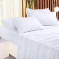 thumbnail image 2 of King Bed Sheet Set Piece Bedding Soft Brushed Microfiber Fabric Shrinkage & Fade Easy Care (), 2 of 6