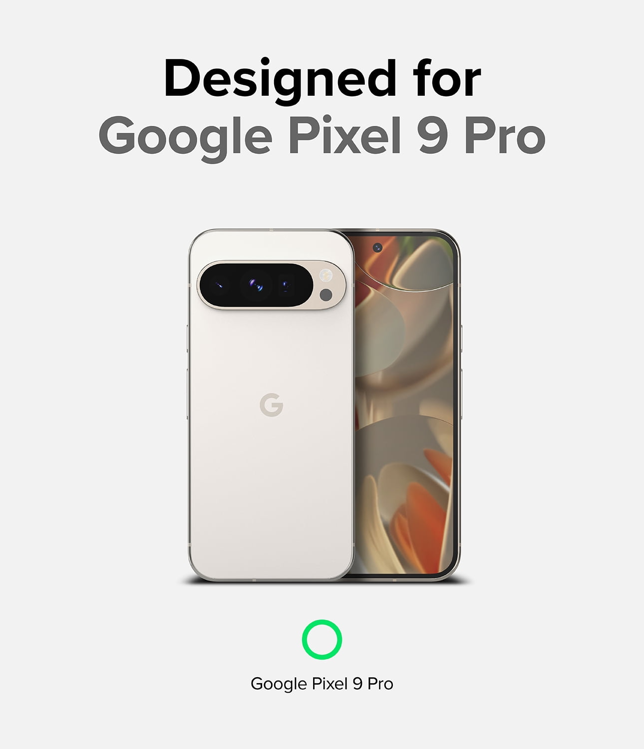 Ringke Pixel 9 Pro [Onyx Magnetic] High Quality Flexible Heavy Duty Durable Phone Case Compatible with Magnetic Charger - Black