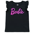 thumbnail image 5 of Barbie Little Girls 3 Pack T-Shirts Little Kid to Big Kid, 5 of 5