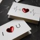 thumbnail image 4 of Tarjeta de invitación de cuero de matrimonio, Love Express, aniversario de boda, tarjeta de regalo del día de San Valentín, tarjetas de felicitación, 4 of 4