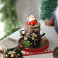 thumbnail image 4 of PATLOLLAV Christmas Miniature Santa Figurines Christmas Decorations Cute Mini Resin Figurines Small Animal Figurines Santa Claus Ornaments Xmas Tree Figurines Holiday Party Favors Decorations, 4 of 5