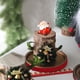 thumbnail image 4 of Juguetes de piscina, juguetes para bebés, juguetes para niños pequeños, alegre Papá Noel, muñeco de nieve, linda pareja, adornos de nieve, juguetes con mango pequeño, 4 of 5